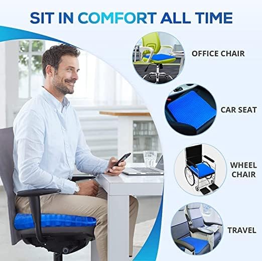 Gel Cushion Seat for Car & Chairs