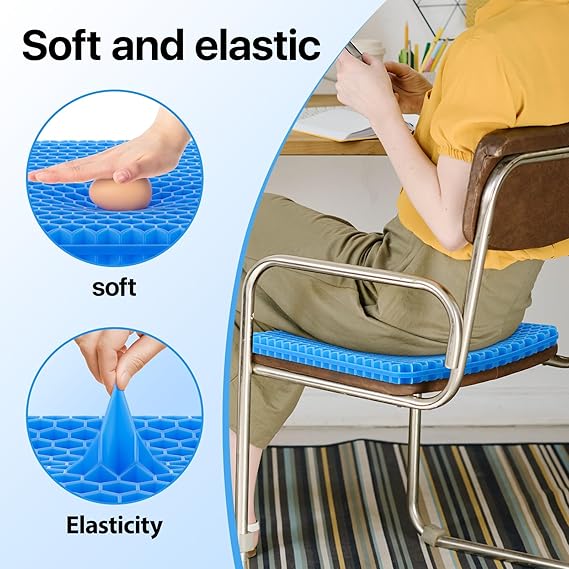 Gel Cushion Seat for Car & Chairs