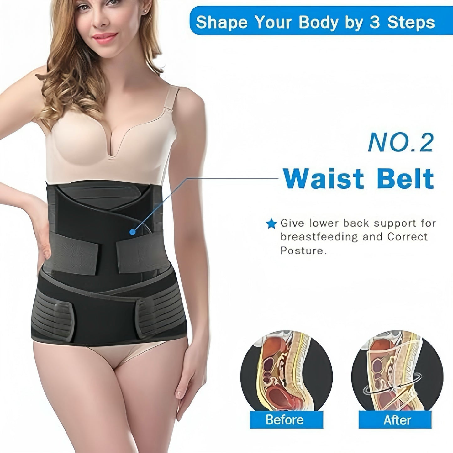 3 in 1 Postpartum Belt