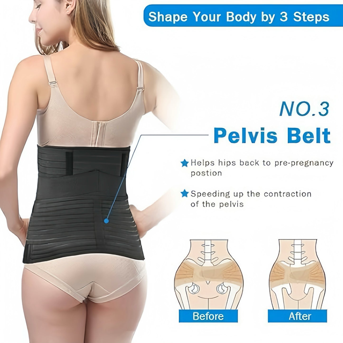 3 in 1 Postpartum Belt
